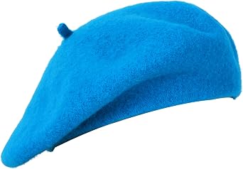 Umeepar Wool French Beret Hat Solid Color Winter Hat for Women
