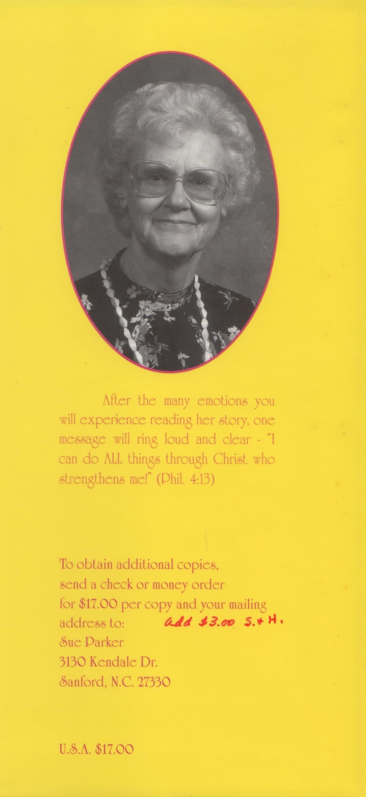 Precious memories: Autobiography of a missionary