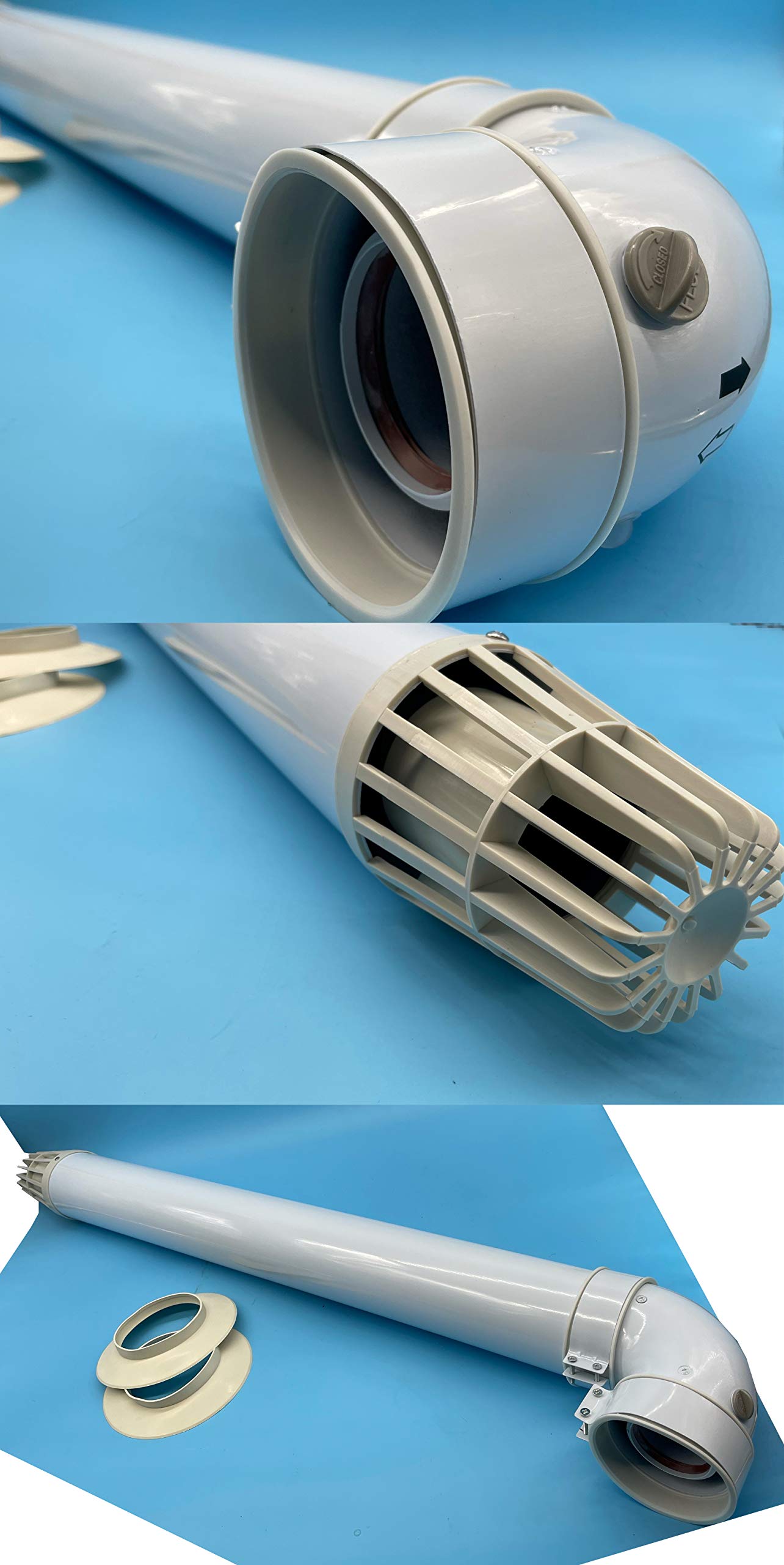 Calentador de Agua a Gas 12 Litros | Estanco para Intalacion en Interior de la Vivienda | Calificacion Energetia A | Bajas Emisiones de NOx | Encendido Automatico | Diseño Super Delgado (Gas Natural)