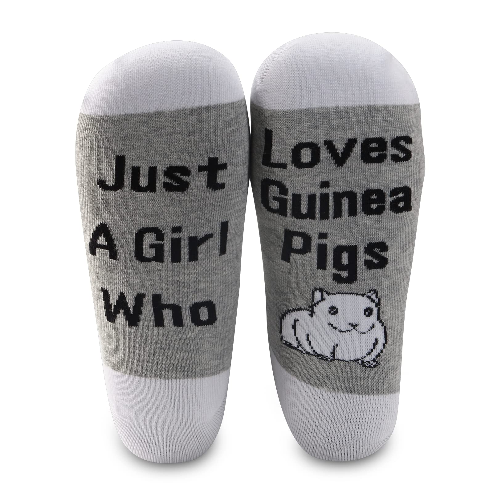 JNIAP Just A Girl Who Loves Guinea Pigs Funny Socks Guinea Pig Lover Gift Guinea Pig Owner Present