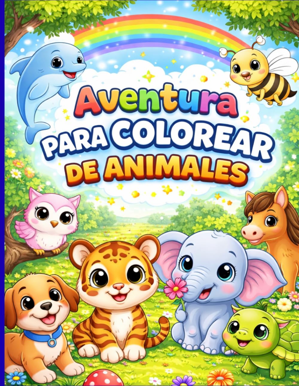 Aventura para colorear de Animales