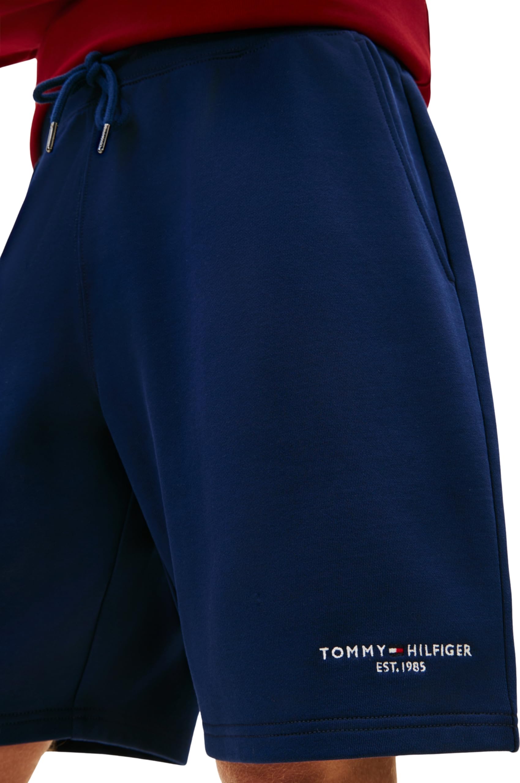 Tommy Hilfiger Herren Trainingshose Tommy Logo Sweatshort Mw0mw43068