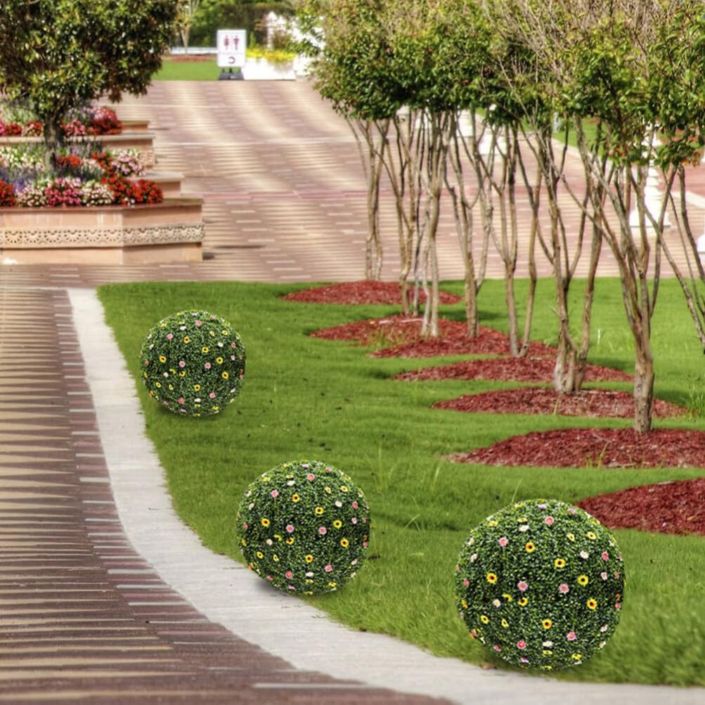 Alipis 5-teiliges Grasball Formschablonen Set - Topiary Kugel Gestelle 5-25cm Für Garten & Deko