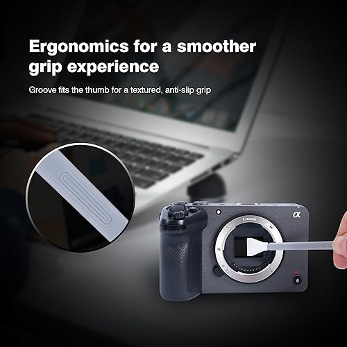 Miniatura 6 de VSGO Hisopos de limpieza de cámara digital con sensor de limpieza de hisopos con solución de limpieza de sensor de 0.3 fl oz, hisopo seco CCD CMOS