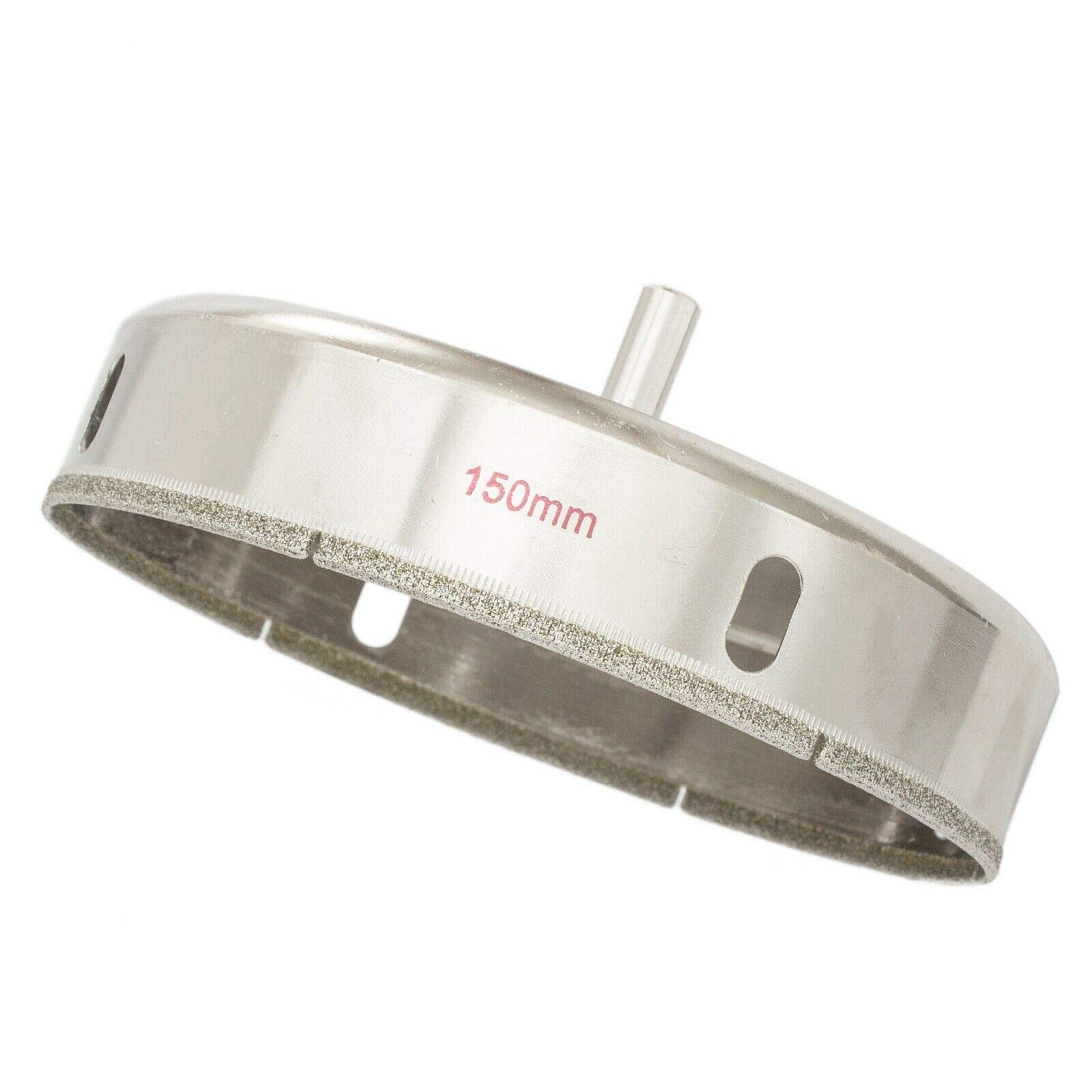 ILOVETOOL 150 mm Diamond Hole Saw Drill Bit Masonry Drilling Tools for Marble Stone Tile-image-36