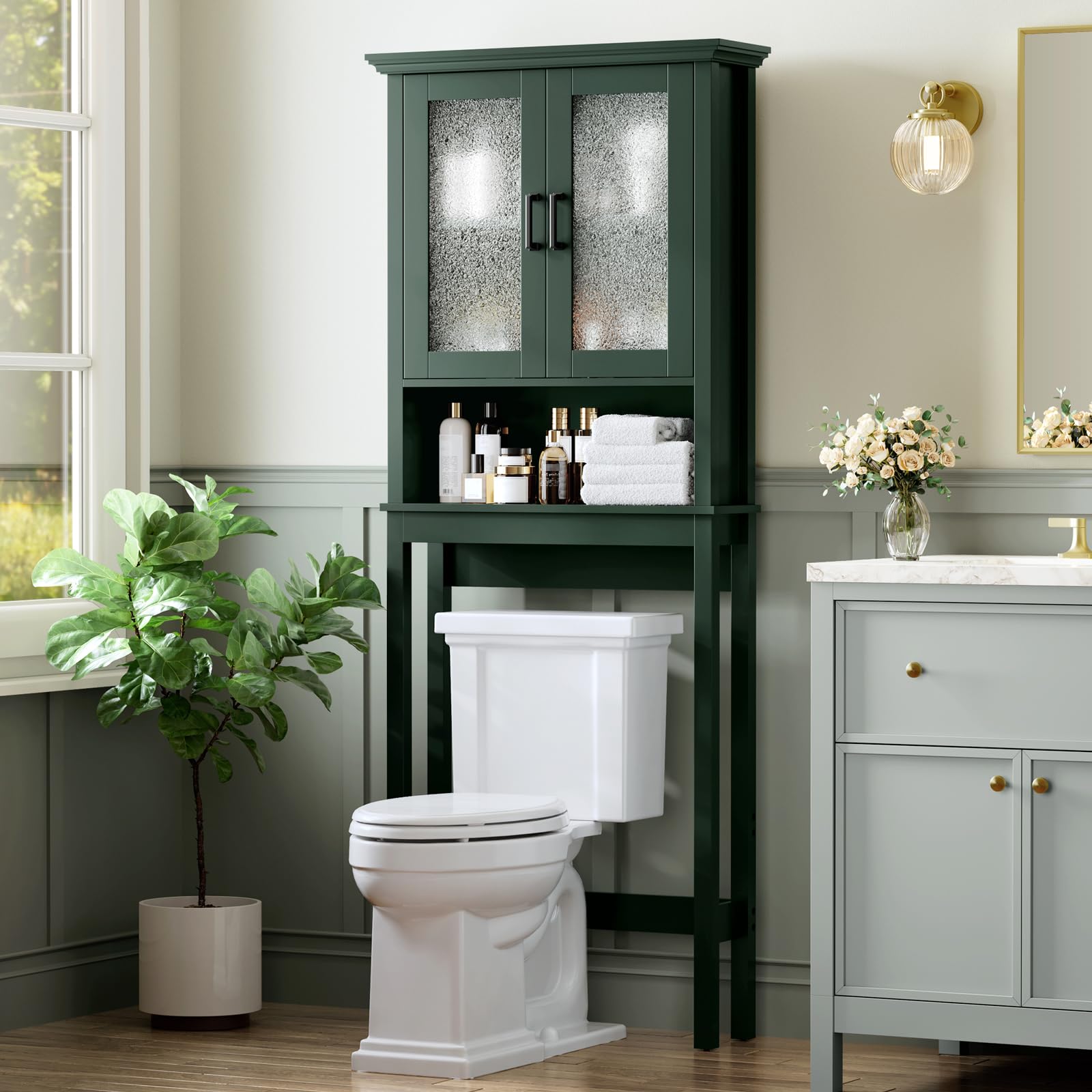 Baztin Over The Toilet Storage Cabinet