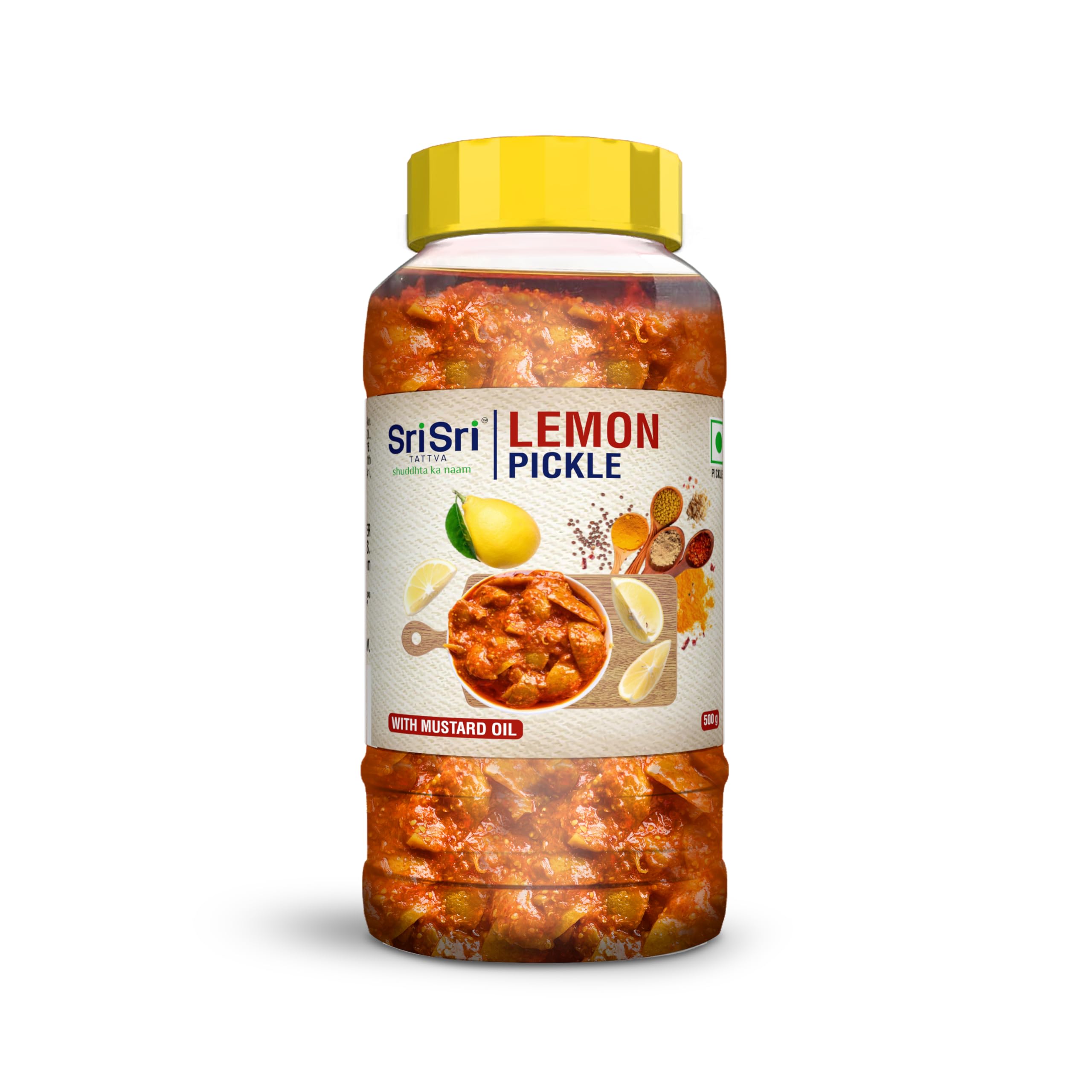 Sri Sri Tattva | Lemon Pickle | 500g | Pack of 3-image-17