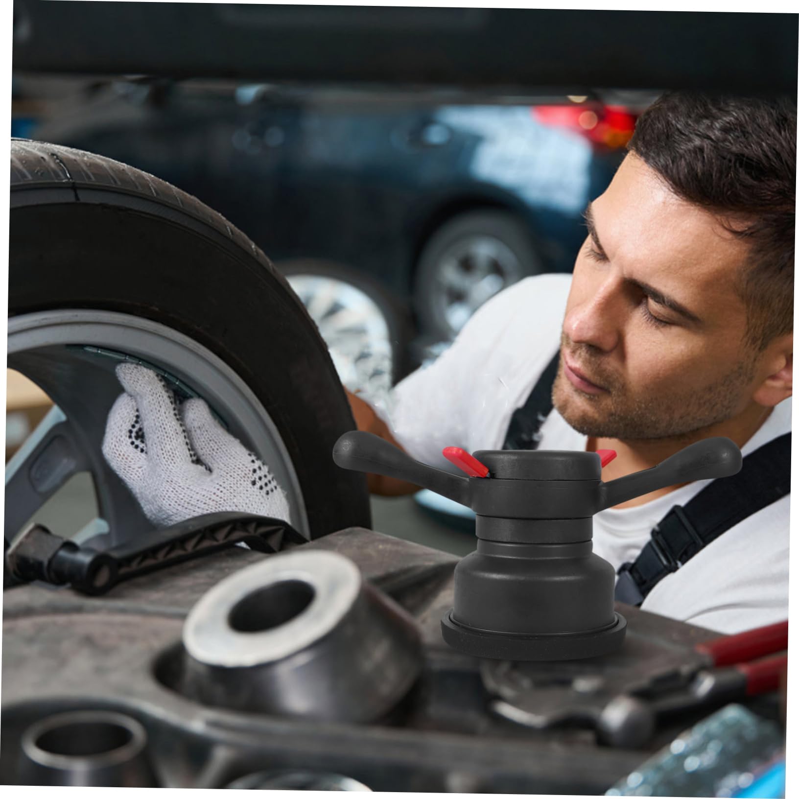 Strumento di Equilibratura Pneumatici con Sgancio Rapido per Auto Accessorio per Bilanciamento Ruote Utensile per Sostituzione Pneumatici e Bilanciamento Veloce Facile da Usare e