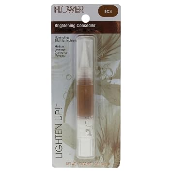 FLOWER BEAUTY Lighten Up Brightening Concealer, BC4, 1 Ounce