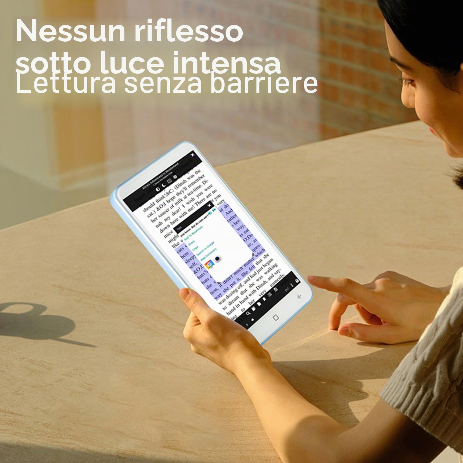 Topiky Lettore E da 5 Pollici, Lettore di Libri Elettronici con Schermo HD Senza Inchiostro E Lavagna per la Scrittura a Mano, per Leggere Romanzi, Libri, Fumetti, con Fotocamera da 5