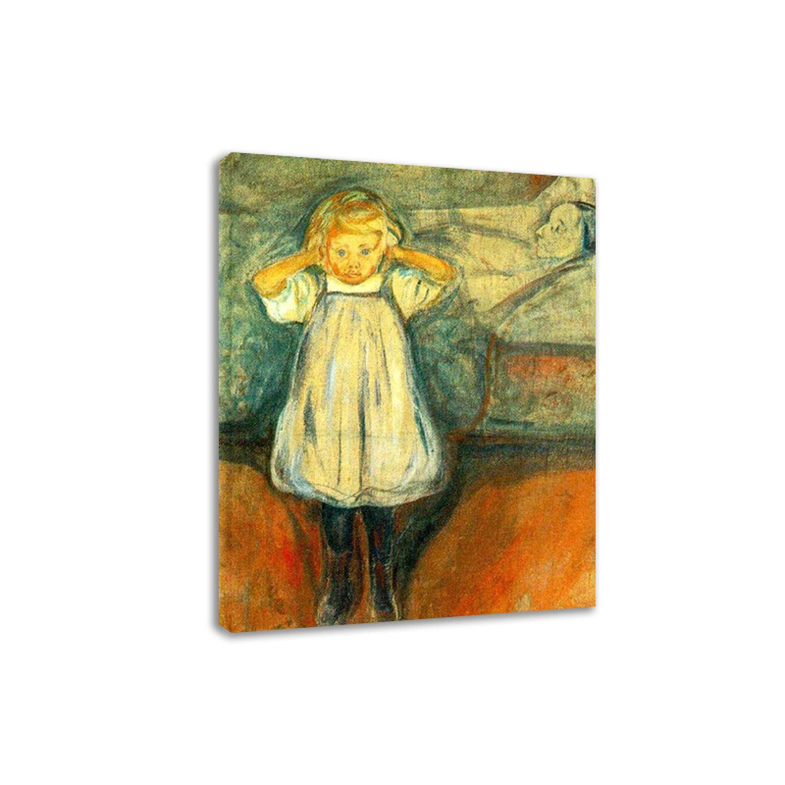 Amazon.co.jp: 「子供と死」エドヴァルド・ムンク著 有名な絵画