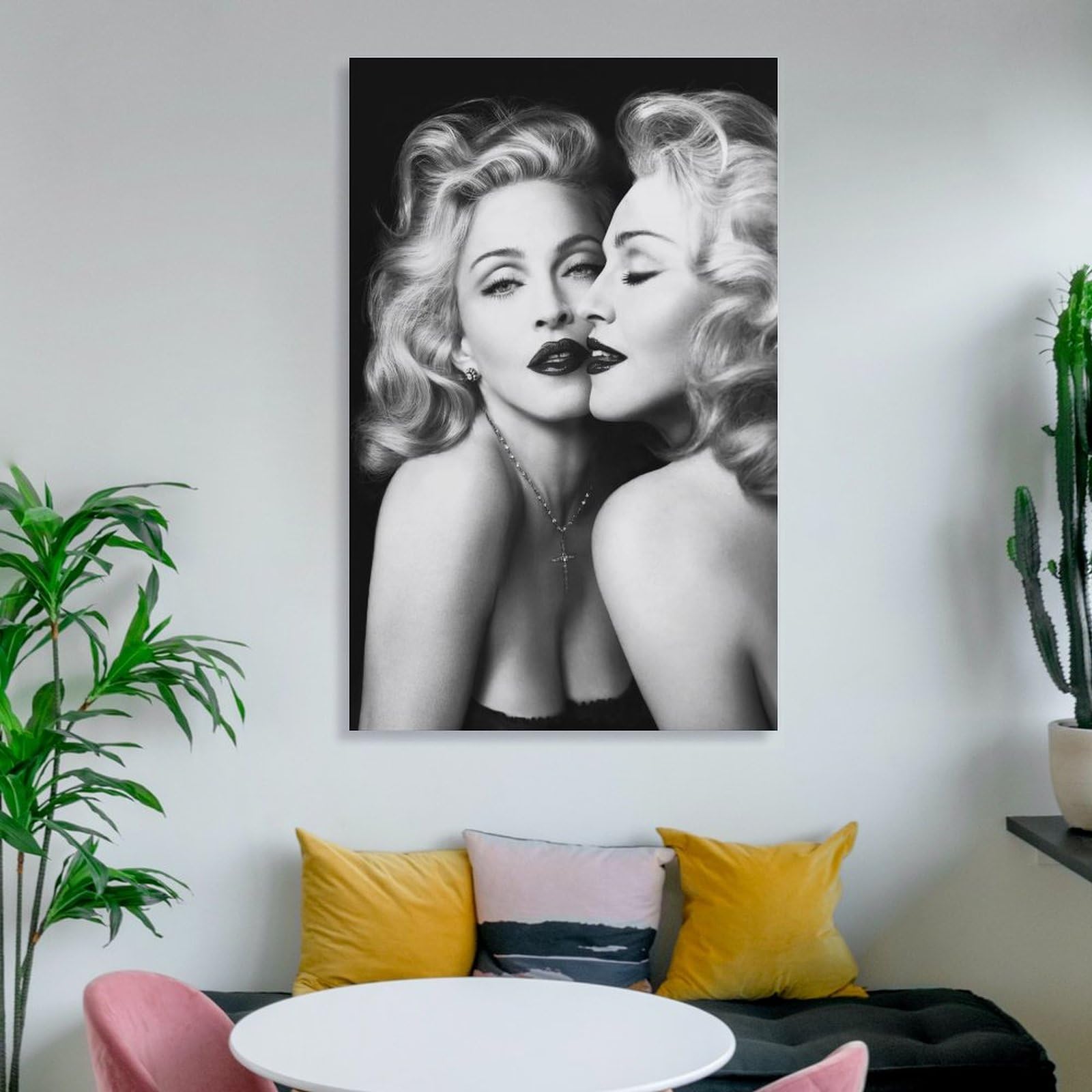 マドンナ　アーティストポスター【額縁付き】 Amazon.co.jp: マドンナ、Madonna アートパネル 絵アートパネル