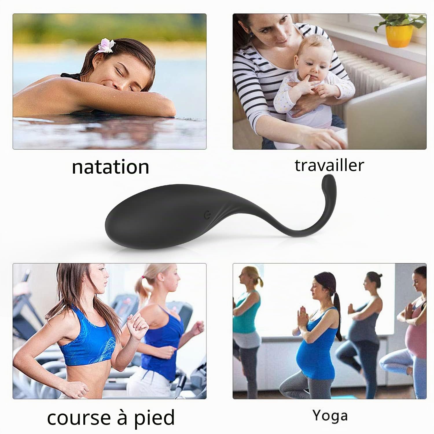 Kit de balles Kegel,renforcement du plancher pelvien pour femmes, entraîneur du plancher pelvien, raffermissement et renforcement du contrôle de la vessie, application mobile gratuite