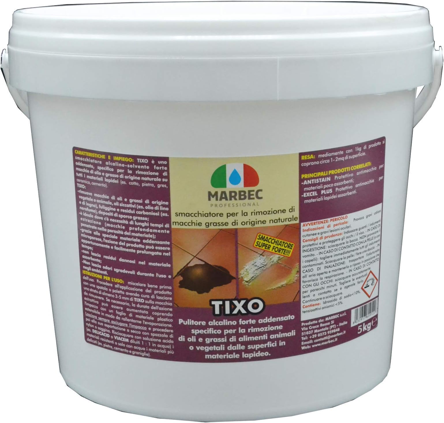 marbec – Onix Stone | Wax for cooked Floors and a Textured Surface 5LT