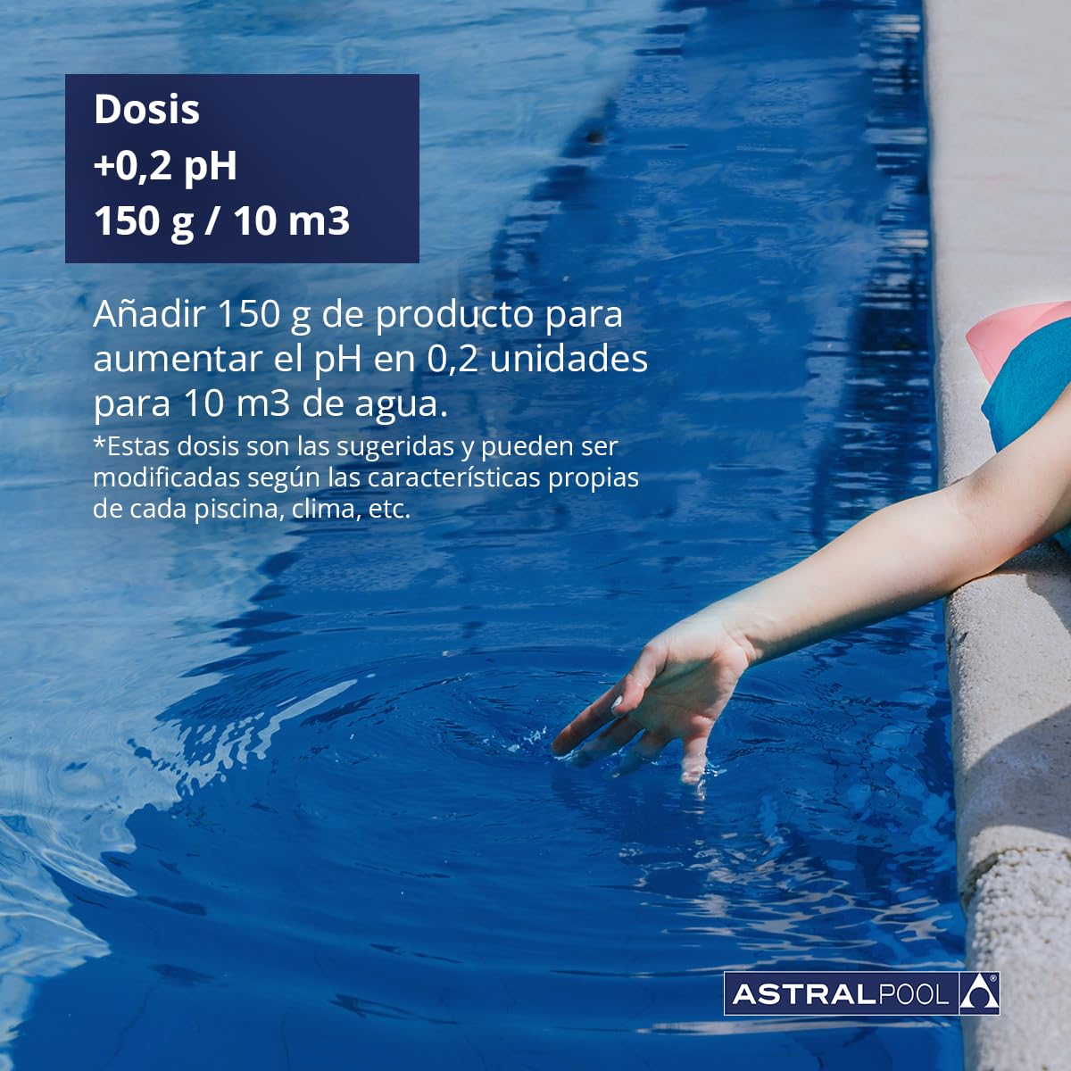 pH Minus Granulado 5 kg - Reductor del pH de Piscinas - Ajusta pH del Agua Mayor a 7,6 - Evita Irritaciones en la Piel y los Ojos - Astralpool