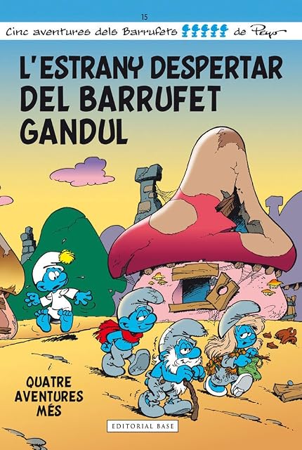 Portada de L Estrany Despertar del Barrufet Gandul