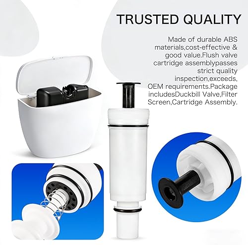 Miniatura 3 de C-100500-K C-100500-Kit Kit de Cartucho de Repuesto Kit de Ensamblaje de Cartucho de Válvula de Descarga para Cartucho m-101526-f3 503 504, Blanco