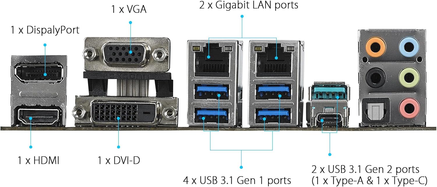 Asus WS C246 PRO Scheda Madre per Workstation, Intel Processor Socket 1151, 4x Schede Video, RAM 4 Slot fino a 64 GB, 2x LAN, 1x M.2, ATX Asus WS C246 PRO Scheda Madre per Workstation, Intel Processor Socket 1151, 4x Schede Video, RAM 4 Slot fino a 64 GB, 2x LAN, 1x M.2, ATX