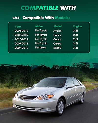 Miniatura 5 de SCITOO Conjunto completo de muelles helicoidales de puntal trasero para 172310 172309 se adapta a 2008 2009 2010 2011 2012 para Toyota Avalon,