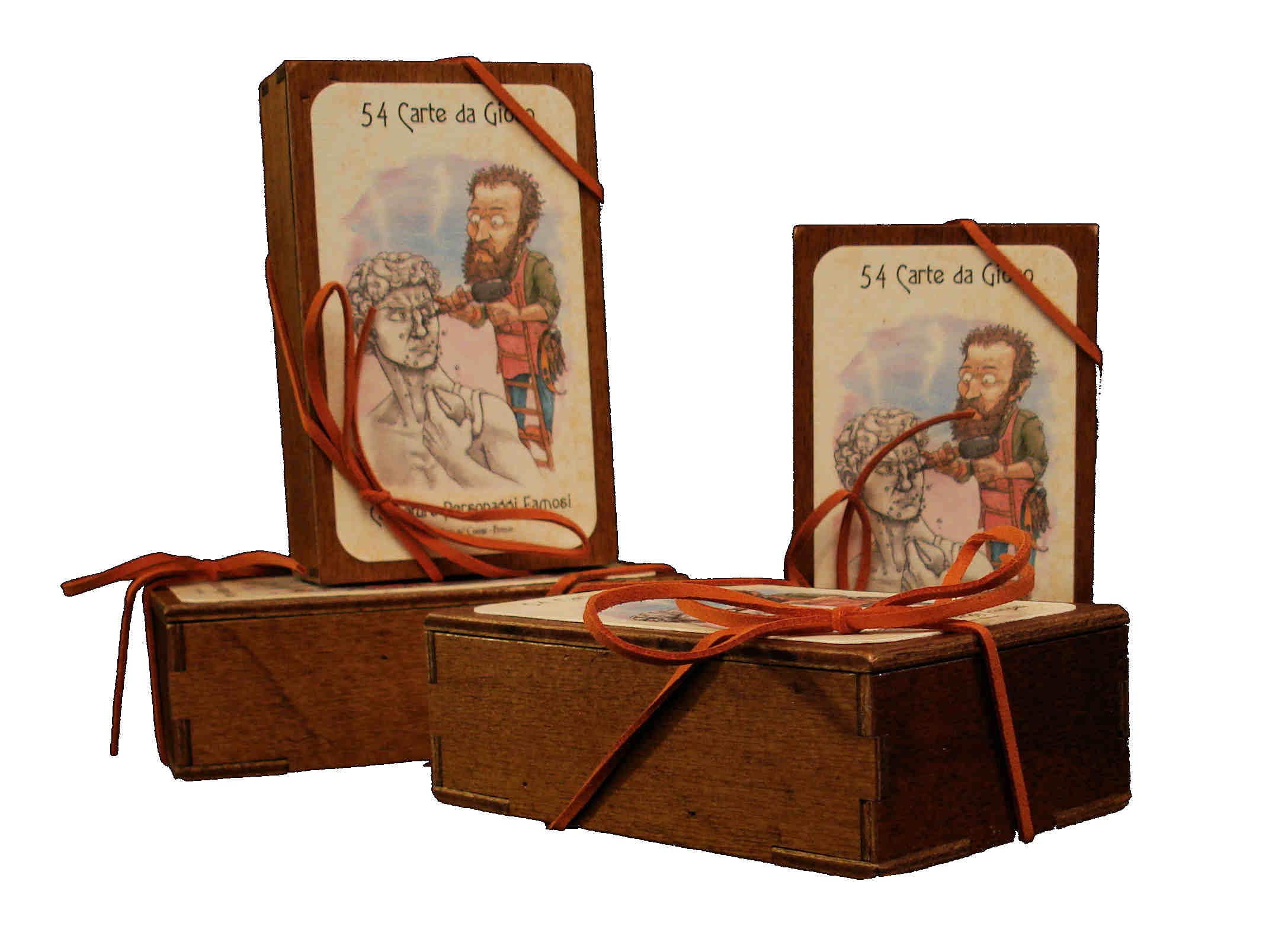 Carte da Gioco "Caricature Personaggi Famosi"