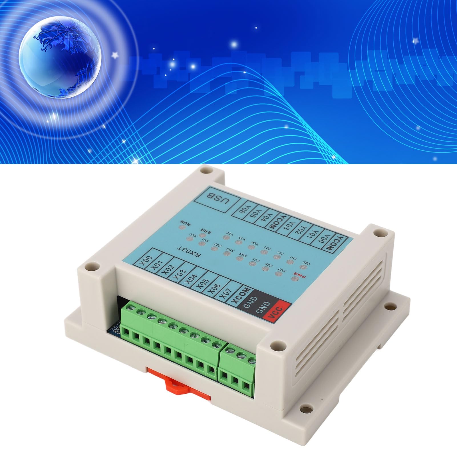 Controllo PLC, Controller Logico Programmabile, Controller Logico Programmabile, PLC, 12V 24V, Simulazione Software Industriale, Localizzazione Rapida degli Interruttori di