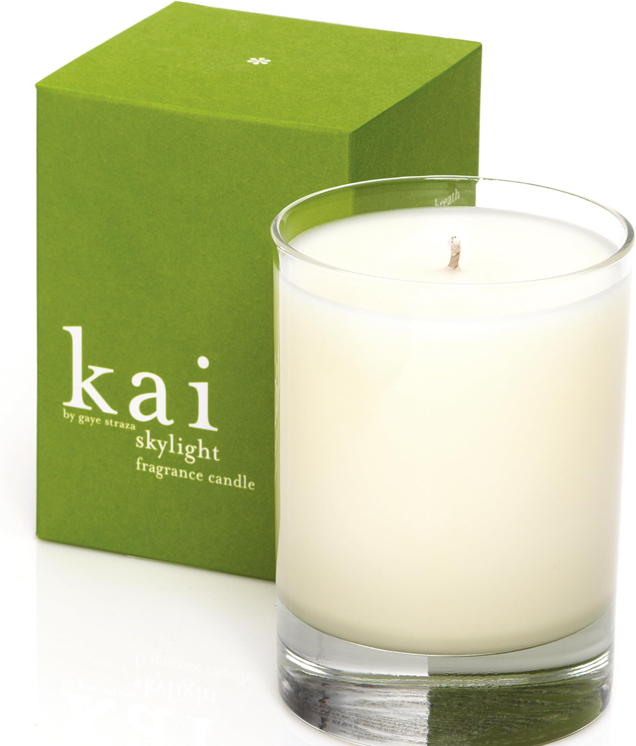 Fragrance Candle, Skylight - 40 Hour Burn time, Soy and Coconut Wax, Scented with The Signature kai Fragrance, Vegan, Cruelty rree, Made in The USA