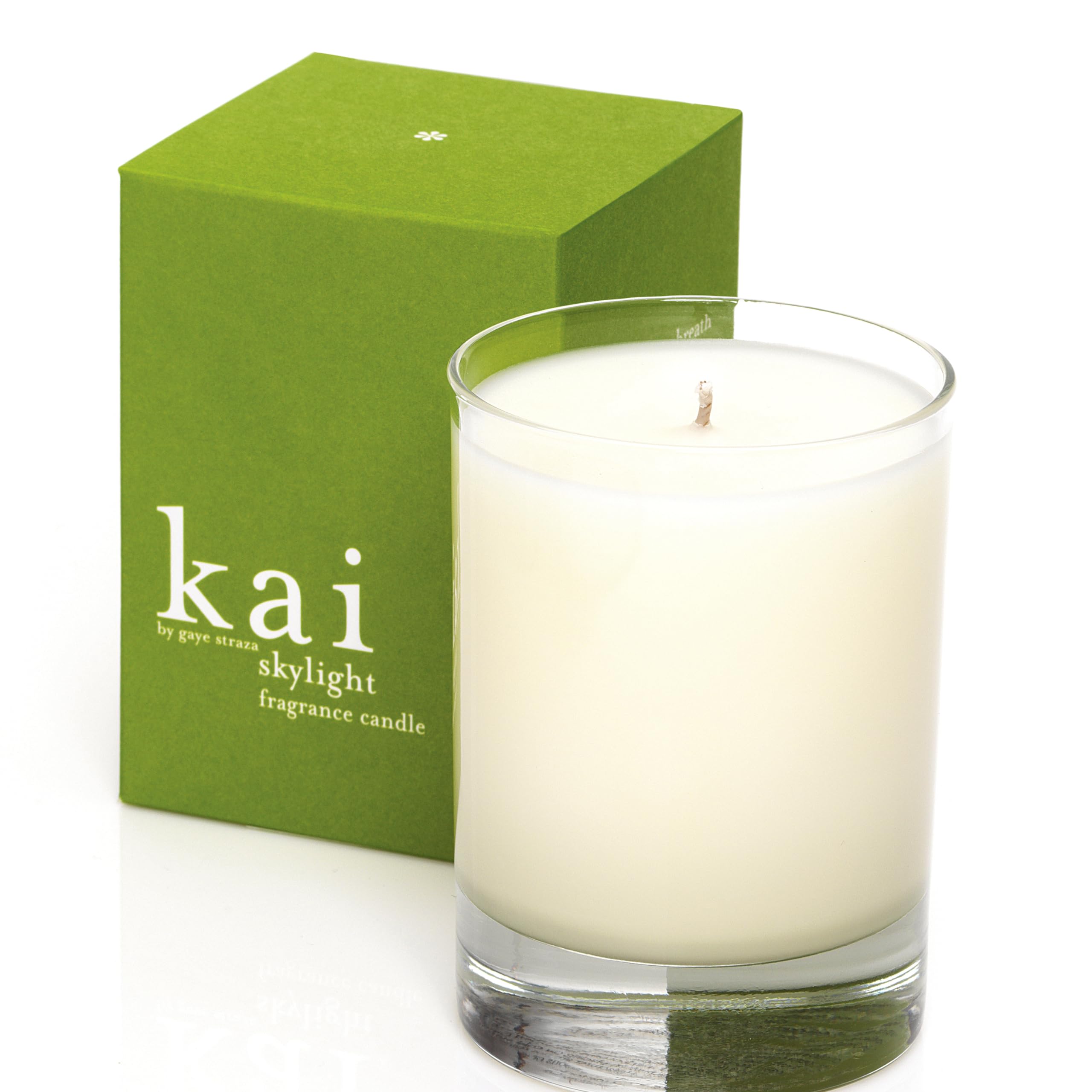 - kai Fragrance Candle, Skylight - 40 Hour Burn time, Soy and Coconut Wax, Scented with The Signature kai Fragrance, Vegan, Cruelty rree, Made in The USA