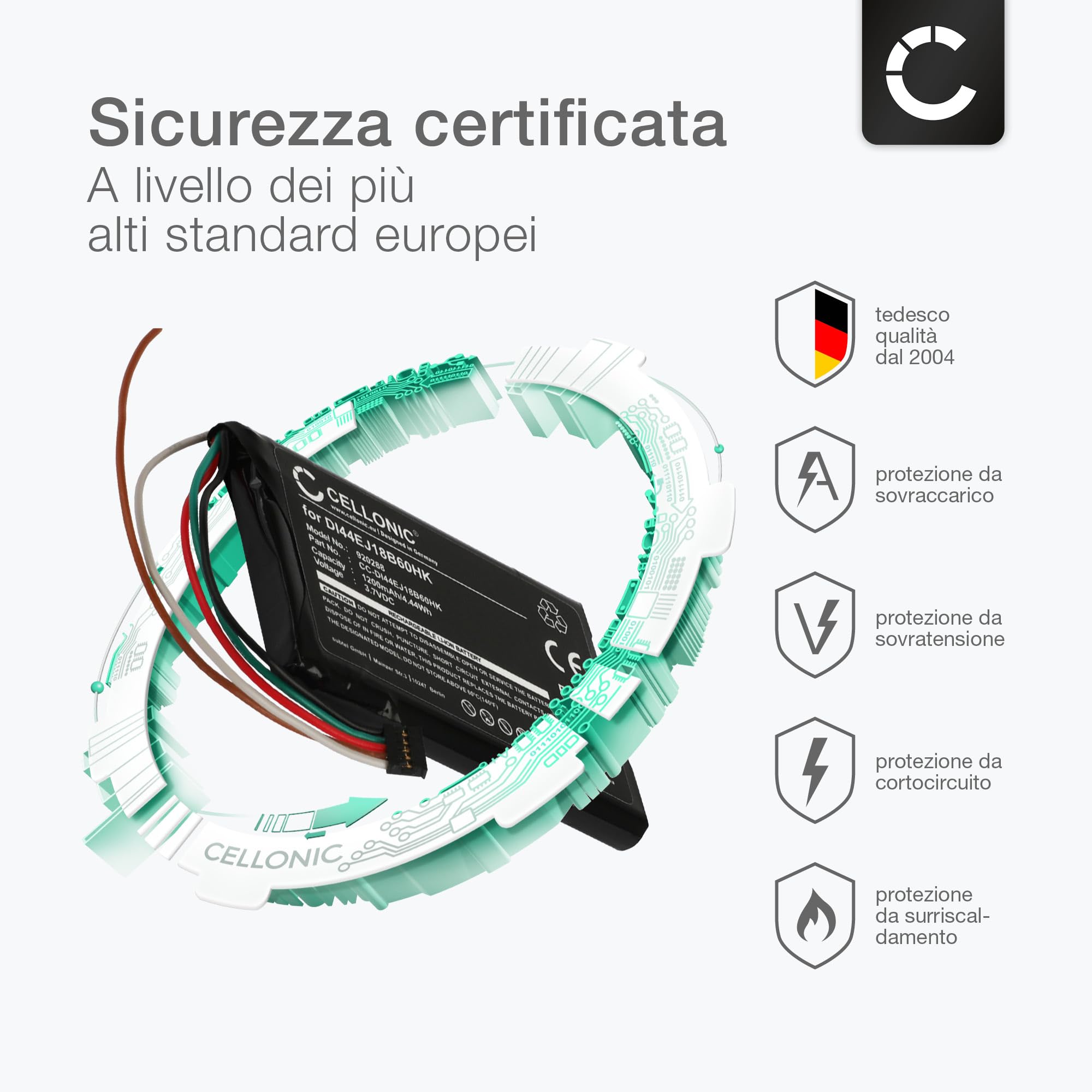 Batteria GPS Per Garmin Edge 1000/Explore 1200mAh - Ricambio + Set Strumenti 23pz - Foto 10
