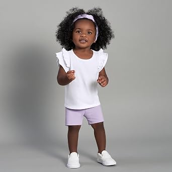 Gerber Baby Girls 2-Pack Pull-On Shorts