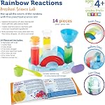 Learning Resources Rainbow Reactions, 14 Pieces, Ages 4+, Preschool Science Lab, Science Kits, Science Experiments for Kids, STEM Toys for Kids