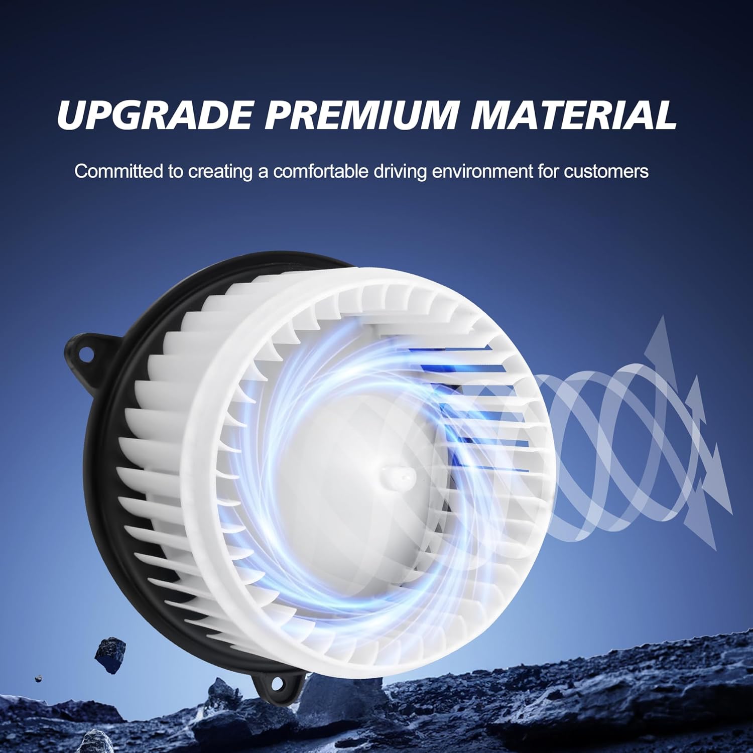 700269 Blower Motor for Chevrolet Cruze 2010-2016, for Chevrolet Malibu 2013-2015, for Buick Lacrosse/Regal/Allure 2010 2011 2012 2013 2014 2015 2016, Heater Blower Motor Replace# 13263279