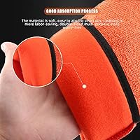 Vista 4 de SPTA Manopla de arcilla, 1 pieza, manopla de barra de arcilla de grado fino, manopla de borrador de lavado para detalle de automóviles, guante