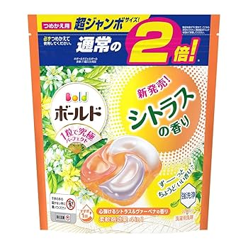 ボールド 固形洗剤 シトラスの香り 65個入り6袋セット390個まとめ売り 楽天市場】【ケース販売】 ボールド ジェルボール4D 本体
