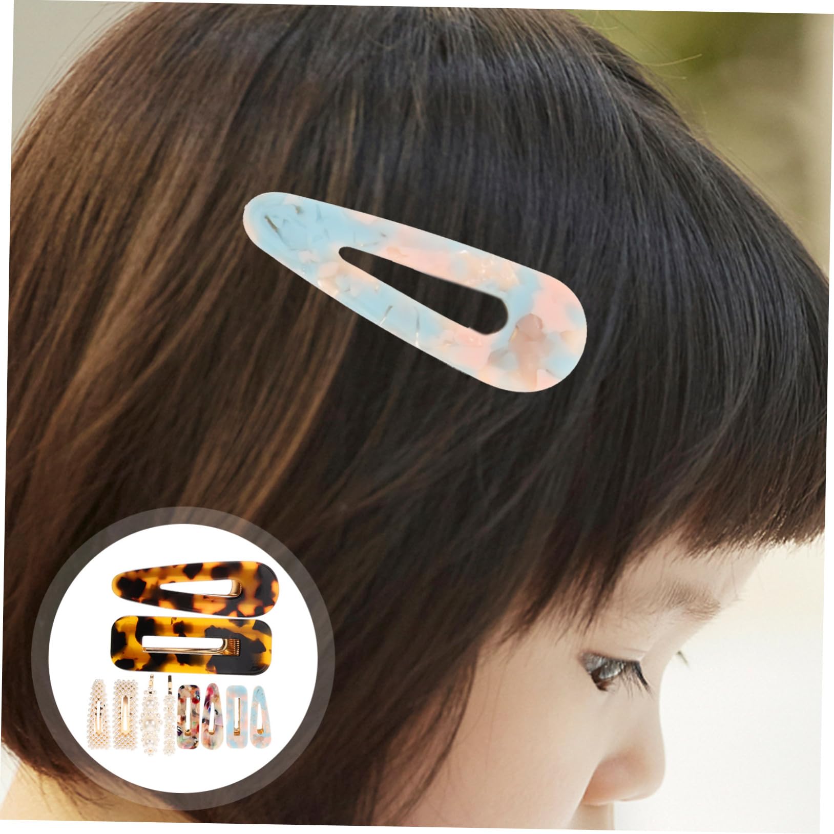 VALICLUD 30stücke Teiliges Marmor Haarspangen Für Damen Und Mädchen Elegante Haarklammern Mit Gutem Halt Für Jeden Haarschnitt Und Anlass