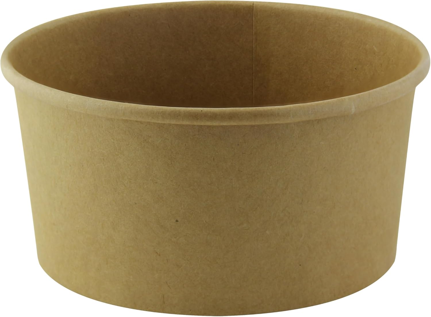 PacknWood Buckaty Disposable Paper Bowl | Kraft Bowl Recyclable Paper Container | Compostable Kraft Paper Take out Boxes | Biodegradable, Eco-Friendly - D: 5.9in H: 2.4in - 360 pcs