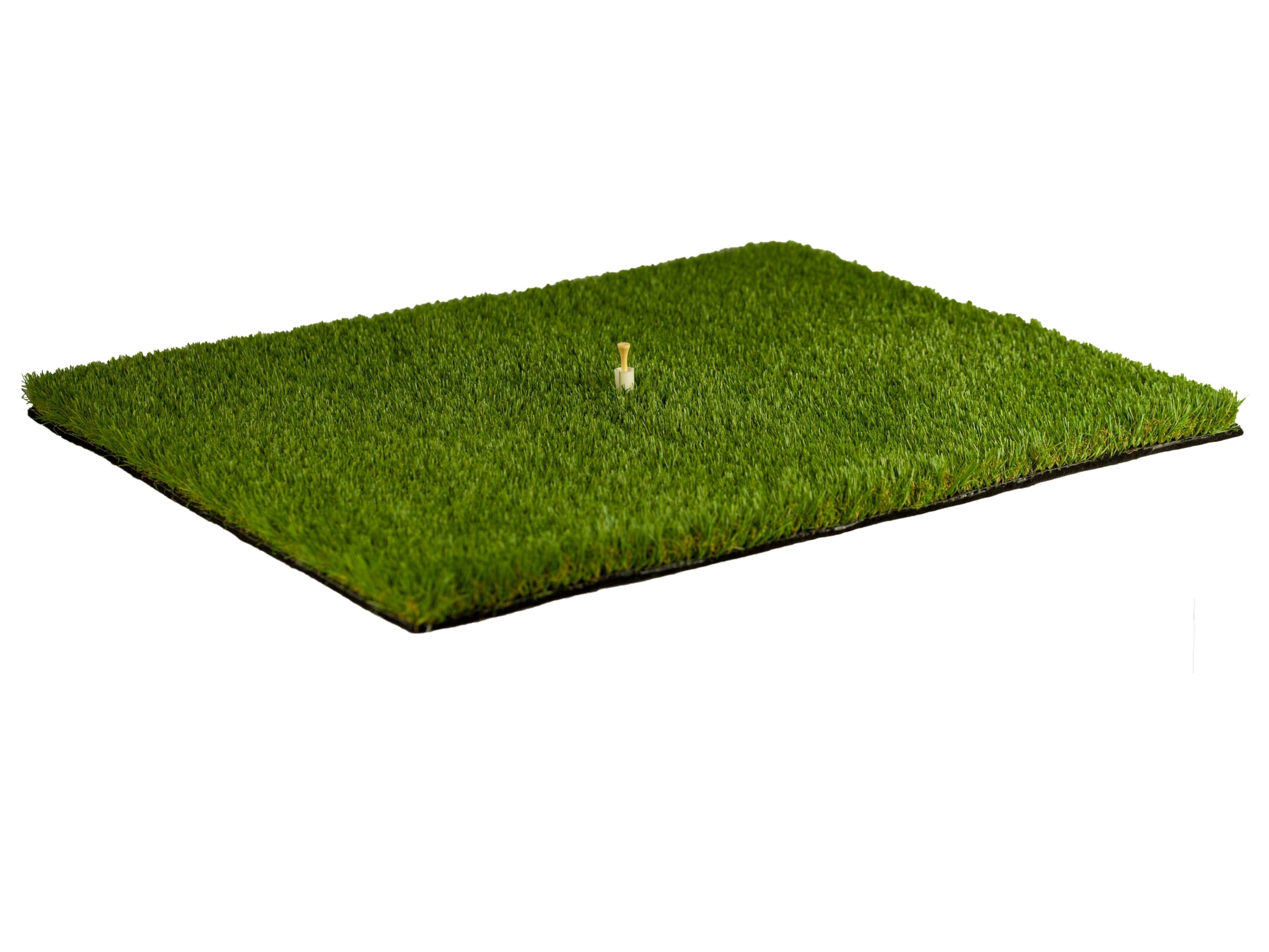 Abschlagmatte Golf 85 x 65cm, Outdoor, Indoor, inkl. Teehalter + Tee verstellbar, chippen, Driven, zusammenrollen, tragbar