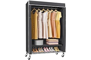 VIPEK R1C Rolling Rack Cover: Protect Your Garments in Style