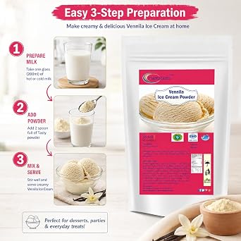 Neotea Vanilla Ice Cream Powder (300g)