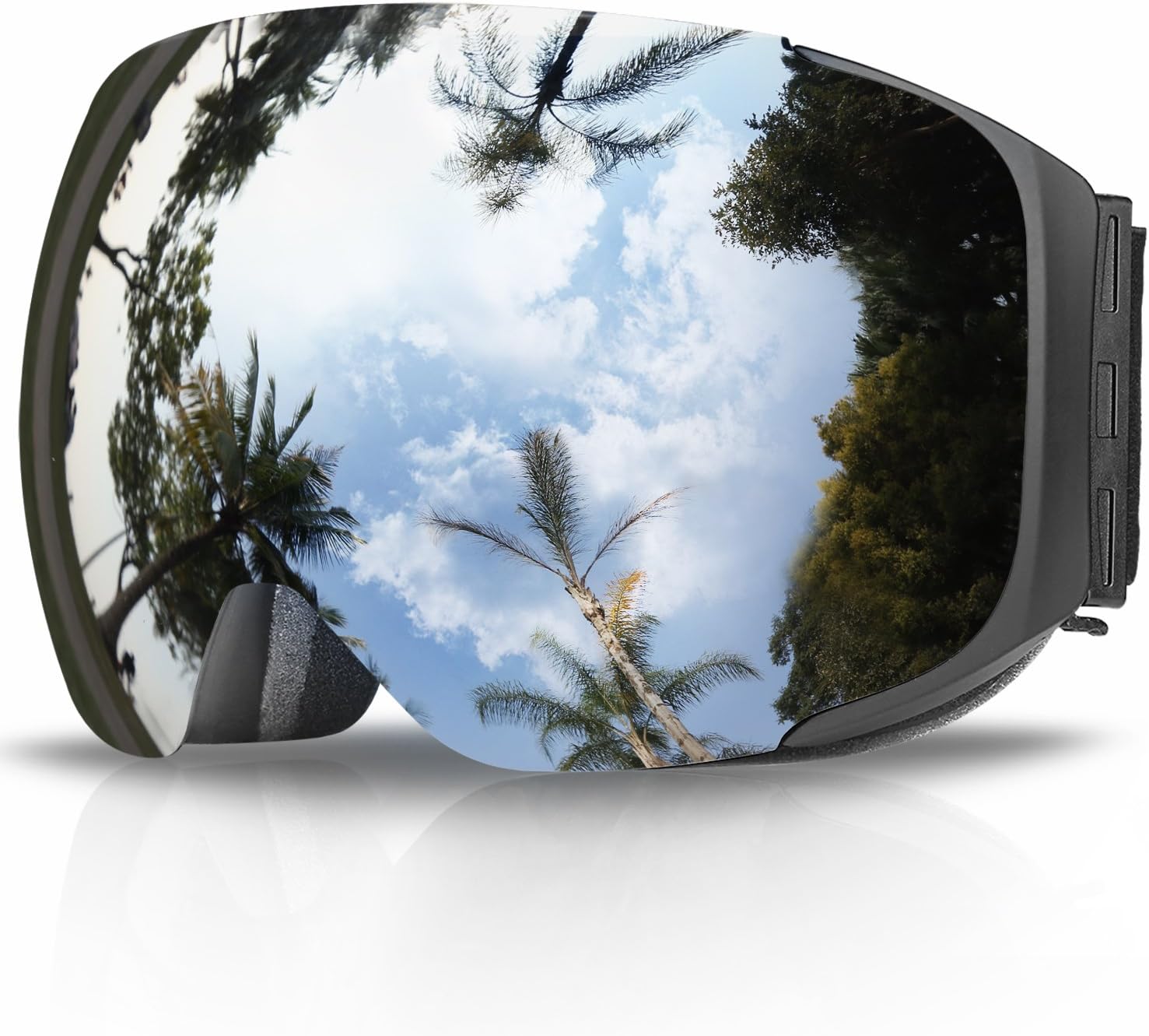 occhiali da snowboard con lenti magnetiche