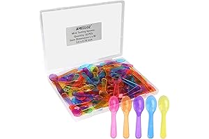 3 Inch Tiny Plastic Spoons for Effortless Tasting, Measuring, and Sampling