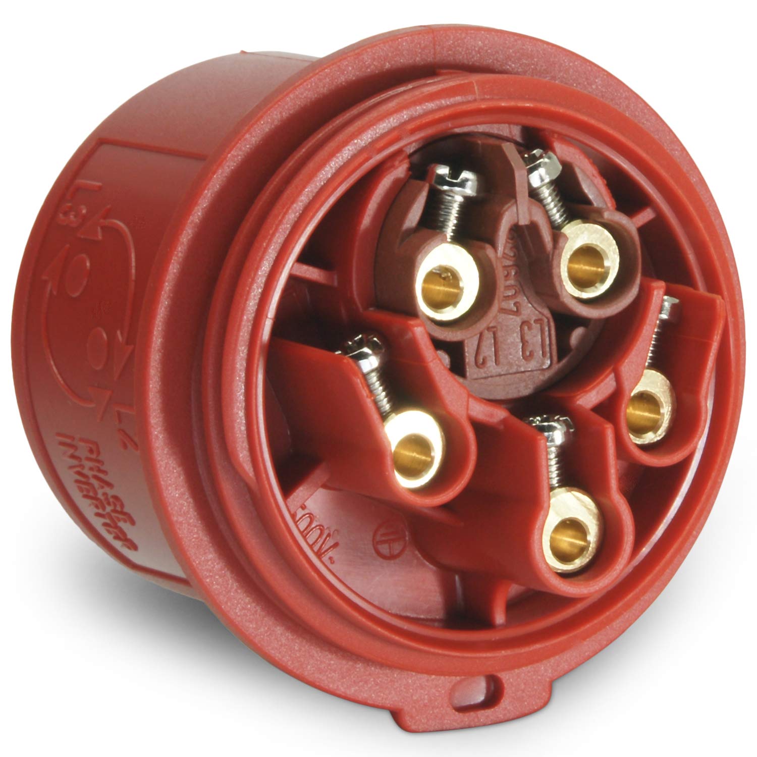 Mennekes Kit prise et raccord CEE 400 V/16 A 5p IP44 avec inverseur de phase