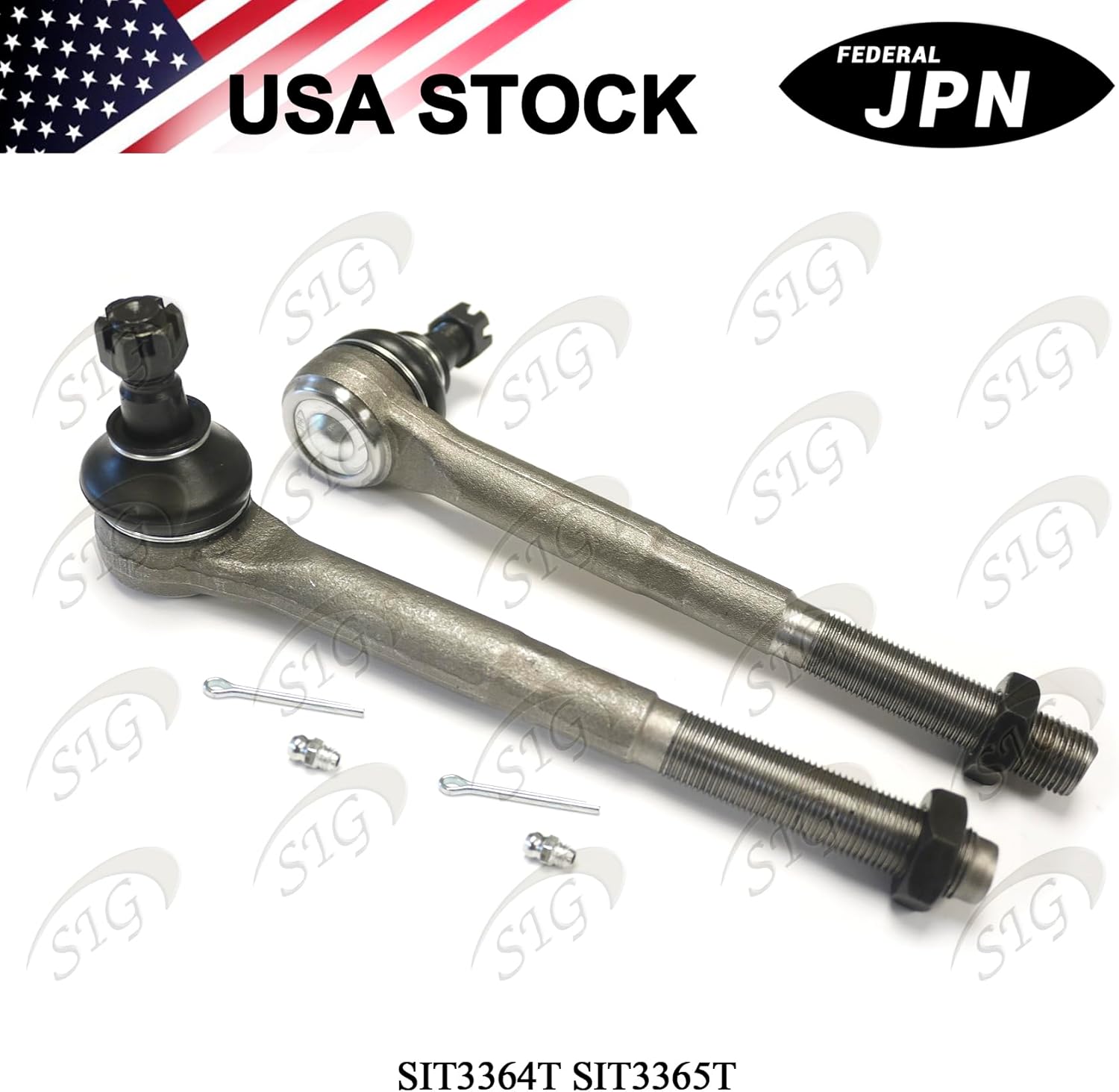 14PC Front Suspension Kit Front Upper Control Arm w/Ball Joint & Lower Ball Joint & Stabilizer Sway Bar Link Inner & Outer Tie Rod End Pitman Arm Compatible with 1997 1998 1999-2004 Ford F-150 RWD
