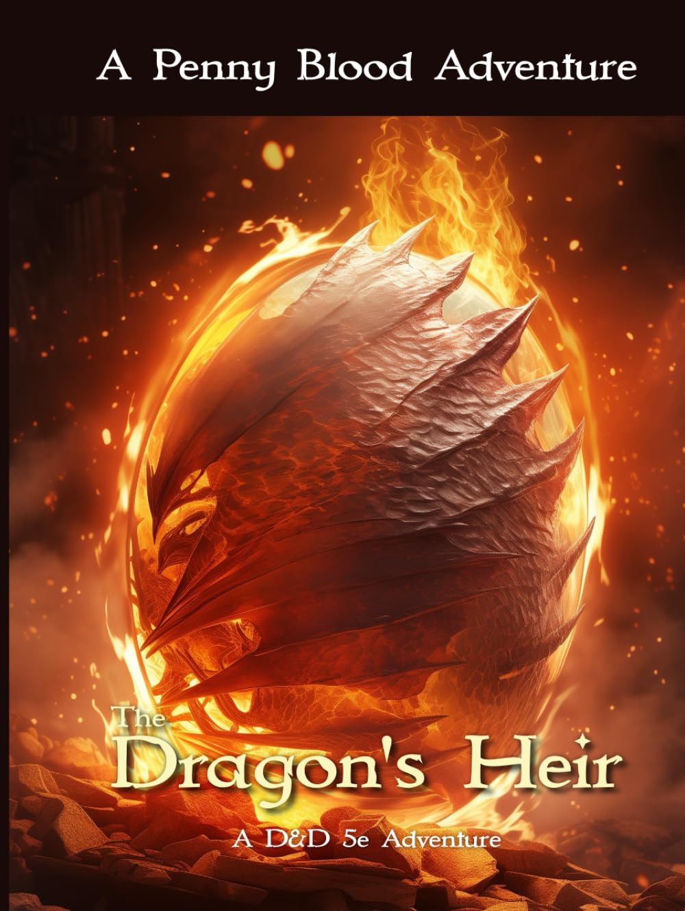 The Dragon's Heir (Penny Blood Adventures)      Hardcover – January 26, 2024