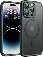 Vista 379 de TOCOL Funda magnética para iPhone 15 Pro Max, protección completa mejorada de la cámara, compatible con Magsafe, protección contra caídas, funda