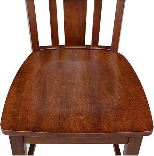 Miniatura 32 de International Concepts San Remo Taburete alto de bar, gris pardo lavado gris topo lavado,Espresso,Marrón,Beige,Negro -,Hickory/piedra