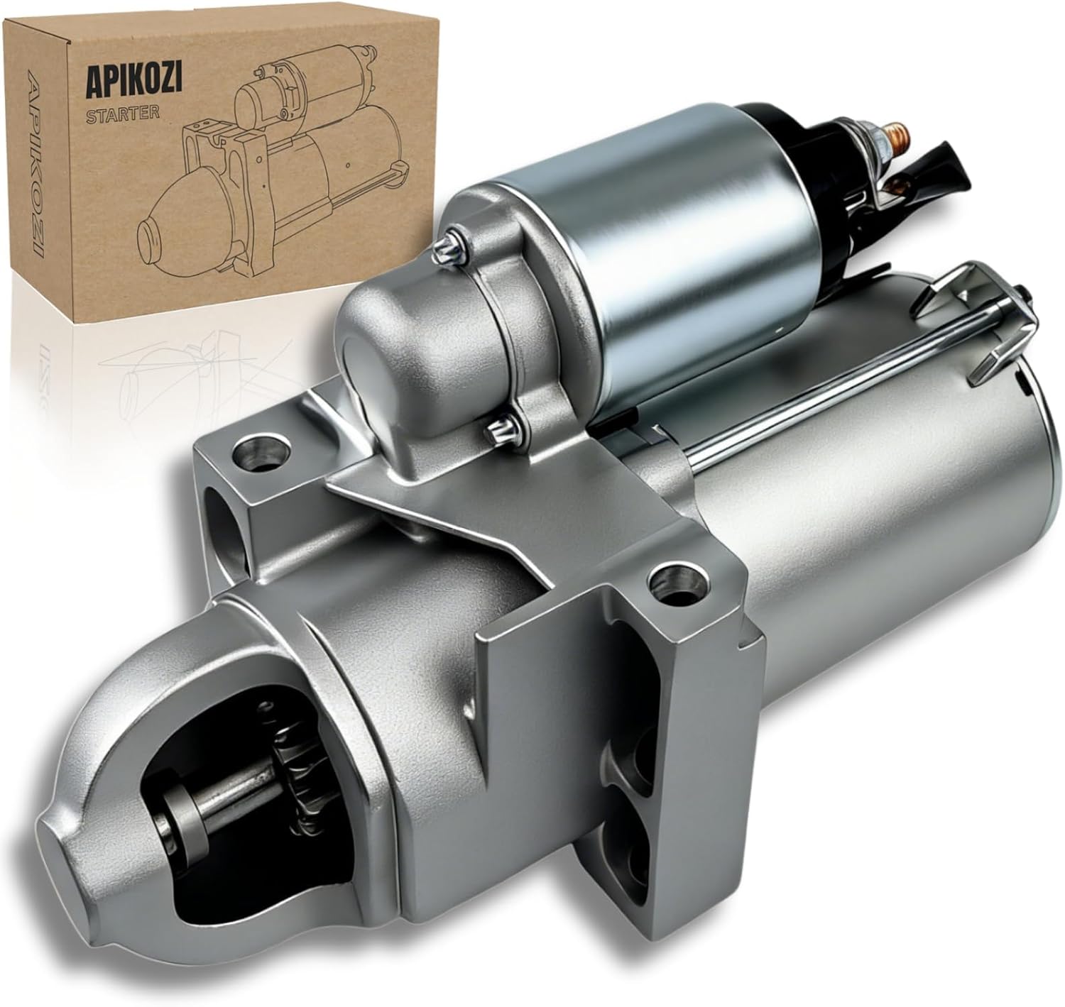 6485N Starter Motor Compatible with 1999-2004 Chevy Silverado/Express/S10/Blazer/Astro & GMC Sierra/Savana/Jimmy/Sonoma - 4.3L V6 Engine - Replaces SDR0086, 12563176, 41012204