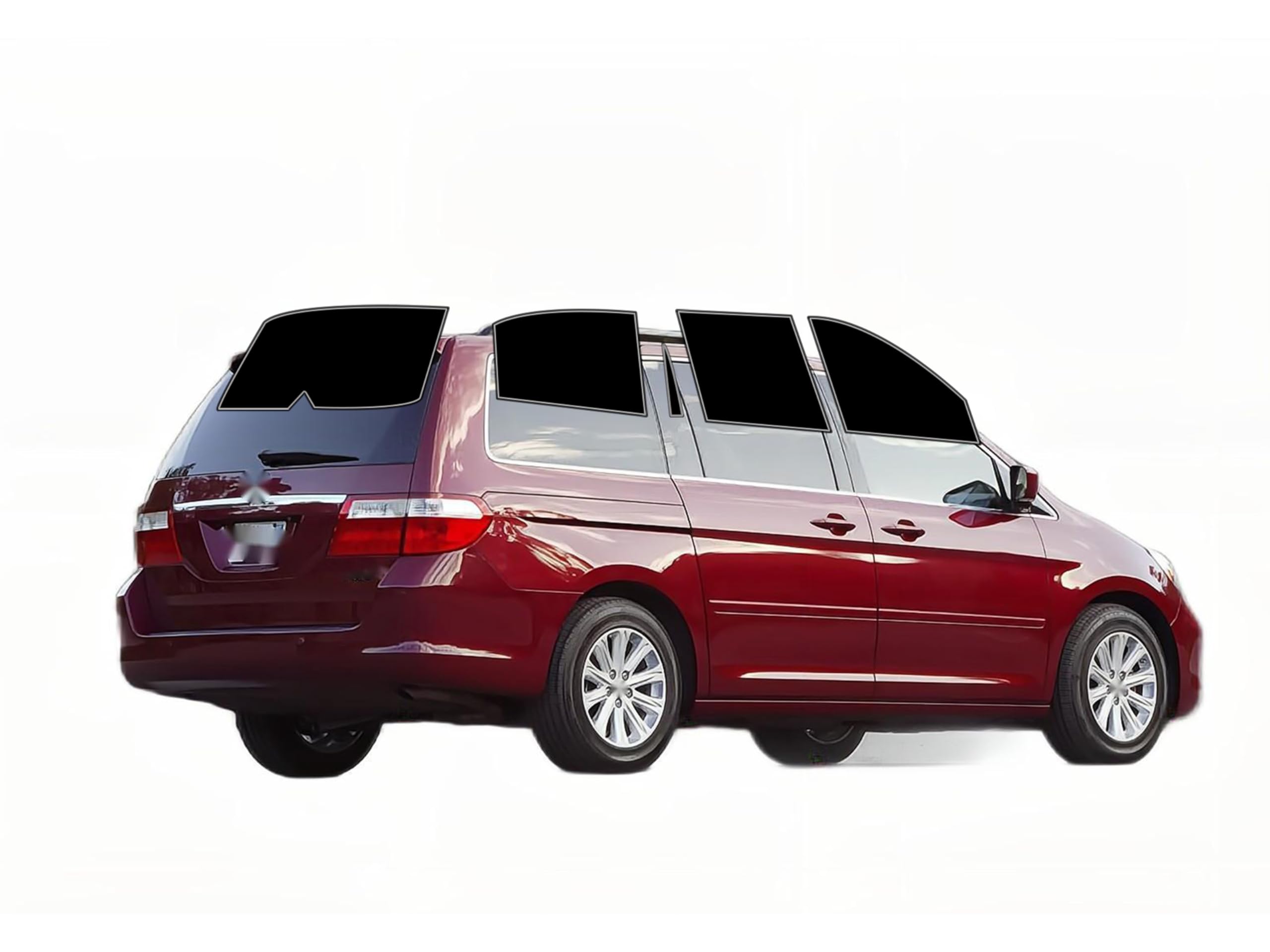 AUTOTEK Precut Windows Tint Film All Sides Cars Sun Blocking Protection Privacy Anti Shatter Glass 2 Ply Film Any Tint Shade kit for Honda Odyssey 2005-2010