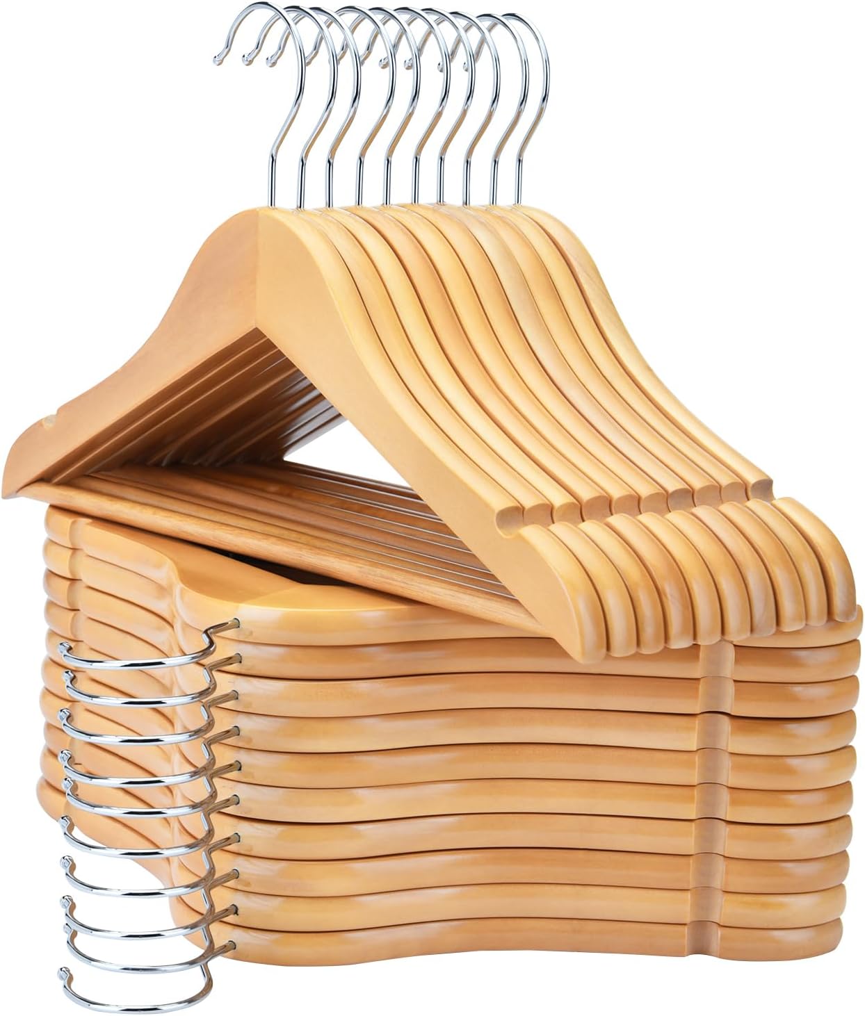 HANGERWORLD Newborn Hangers for Baby Clothes Pack of 6