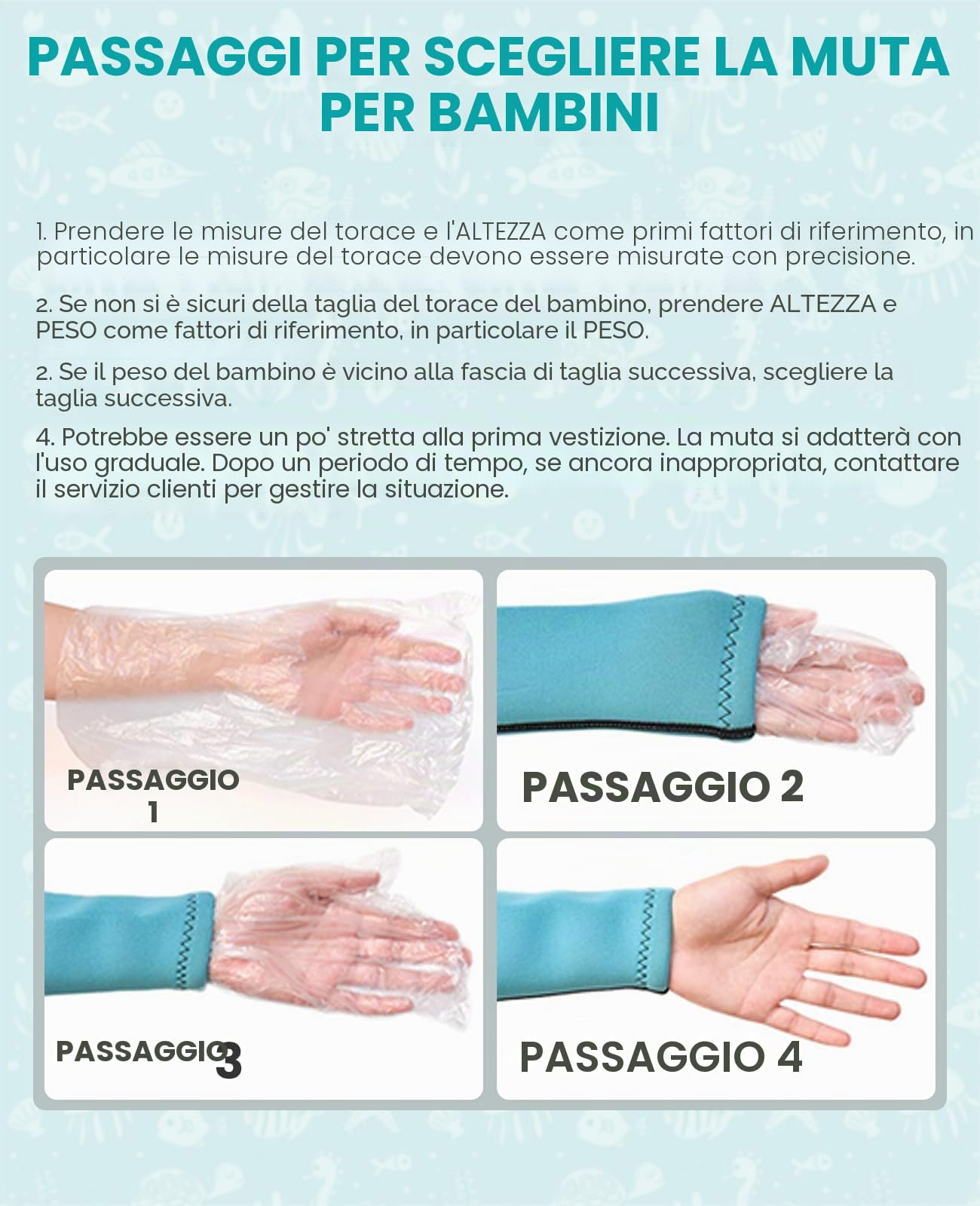 Gogokids Muta Termica per Bambina Bambini - Ragazze Ragazzi Muta da Sub Intero 2.5mm Neoprene per Surf Diving Snorkeling Nuotare UV 50+ Protezione Solare