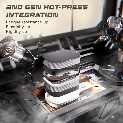 Miniatura 4 de T800 Carbon Fiber Pickleball Paddle with 16mm V-Sonic IV Dynamic Core, Premium Pickle Ball Racket with Enhanced Power & Ultimate Spin, USAPA